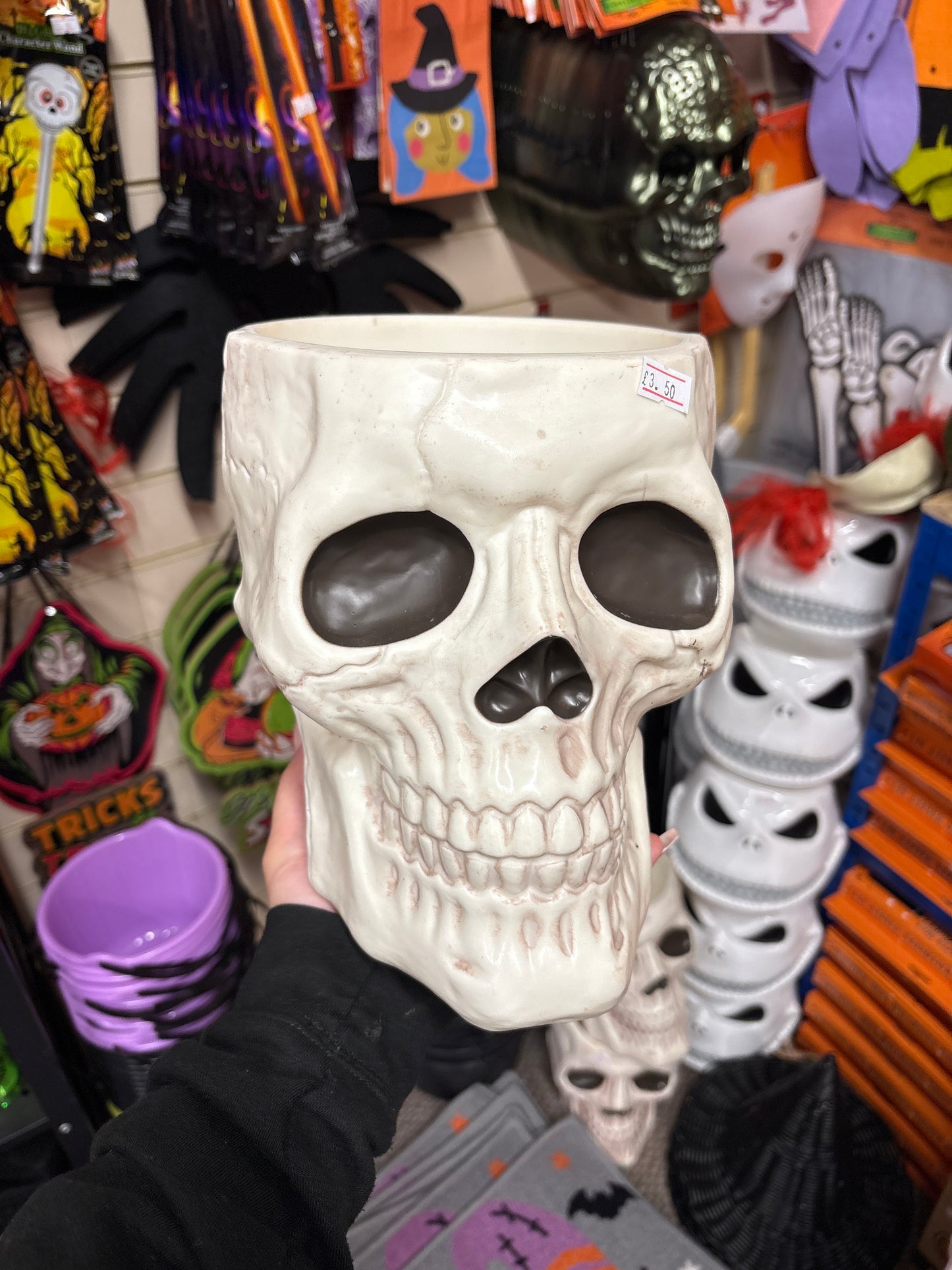 Skull sweet bowl