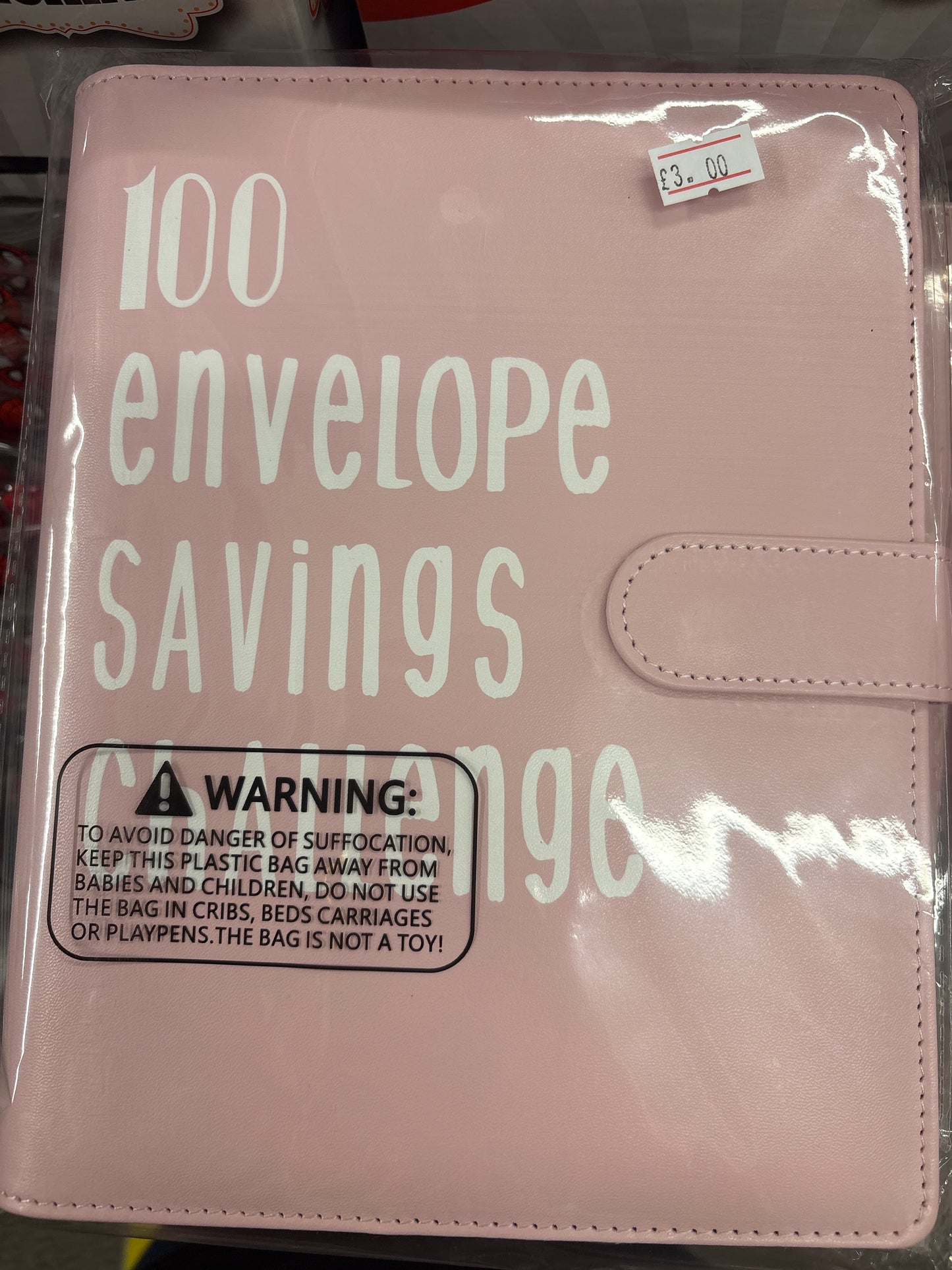 Money Saving Challenge Envelope