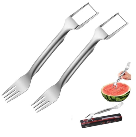 2-in-1 Stainless Steel Fruit Cutter