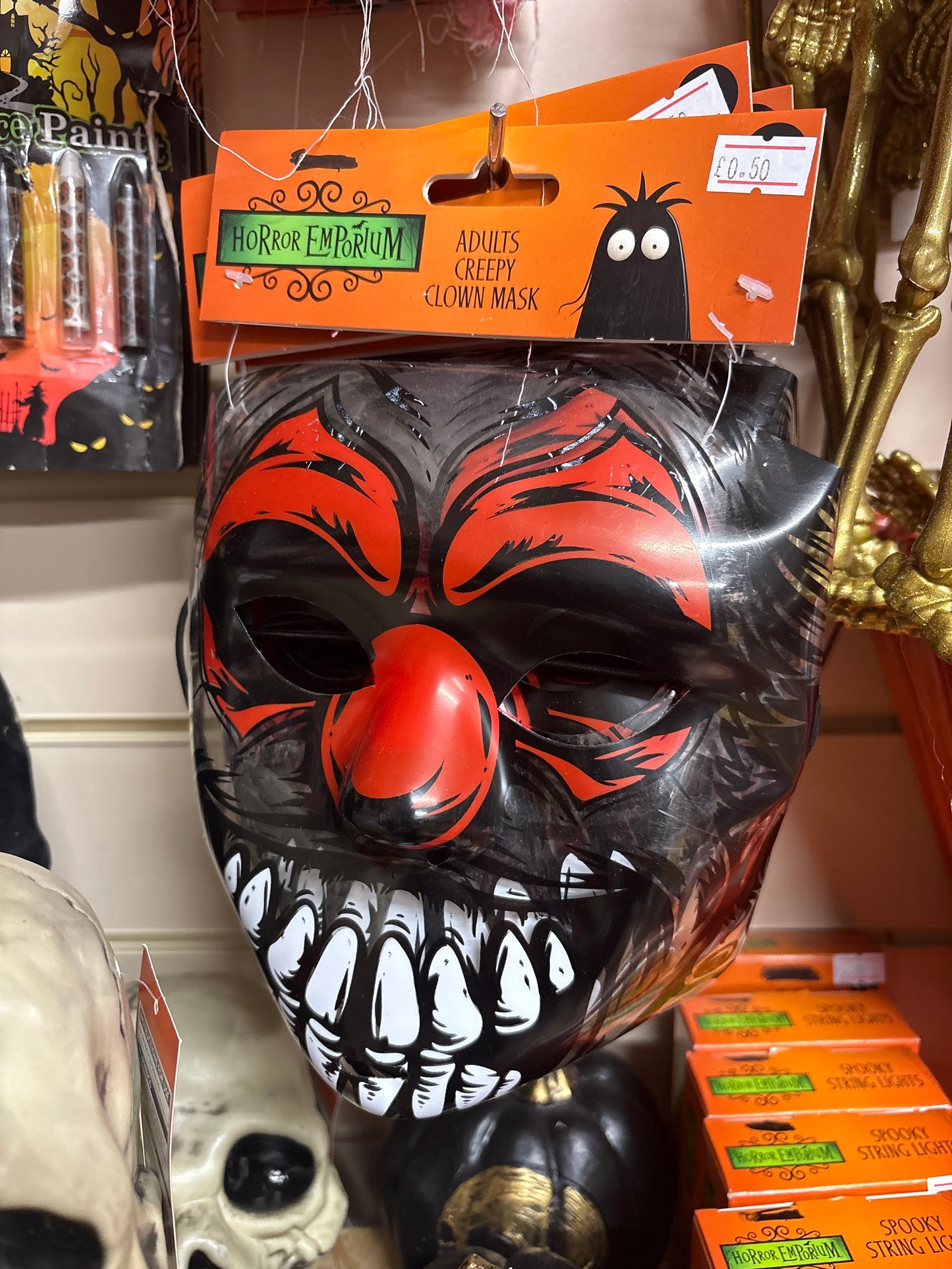 Adult Creepy Clown Mask
