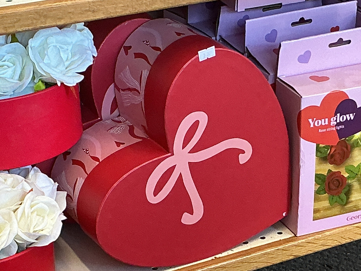 Heart shape gift box