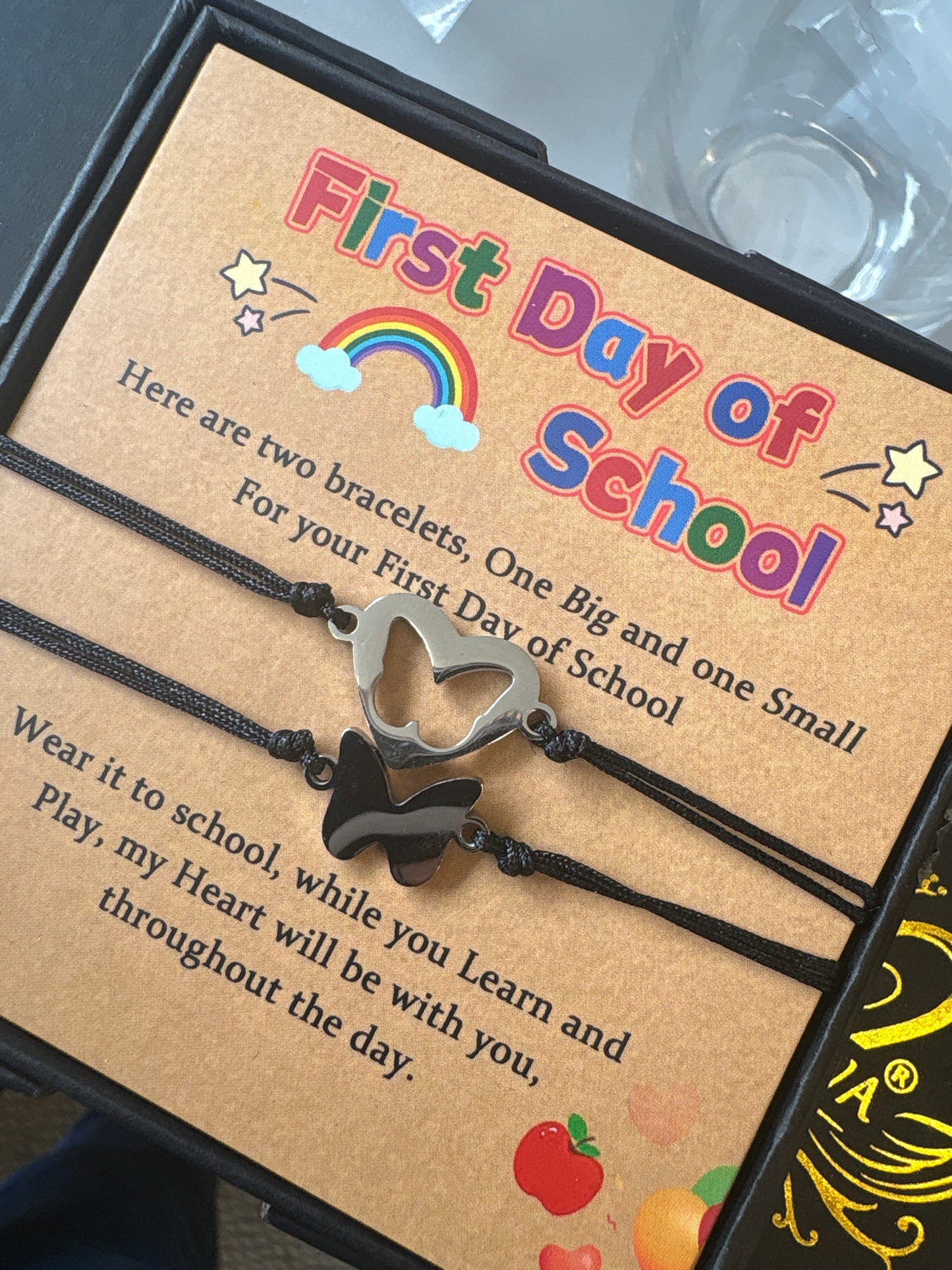First Day of School Bracelet