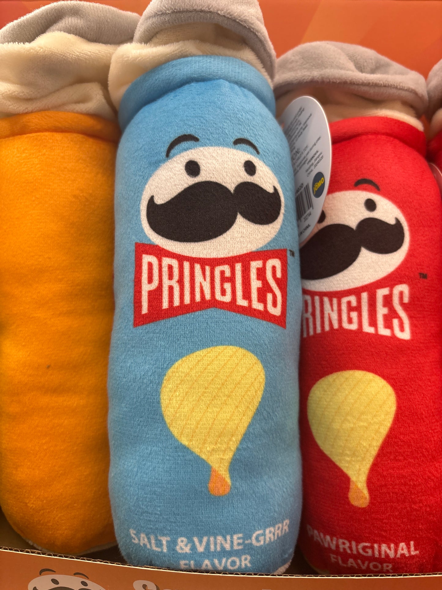 Pringles Squeaky Dog Toy