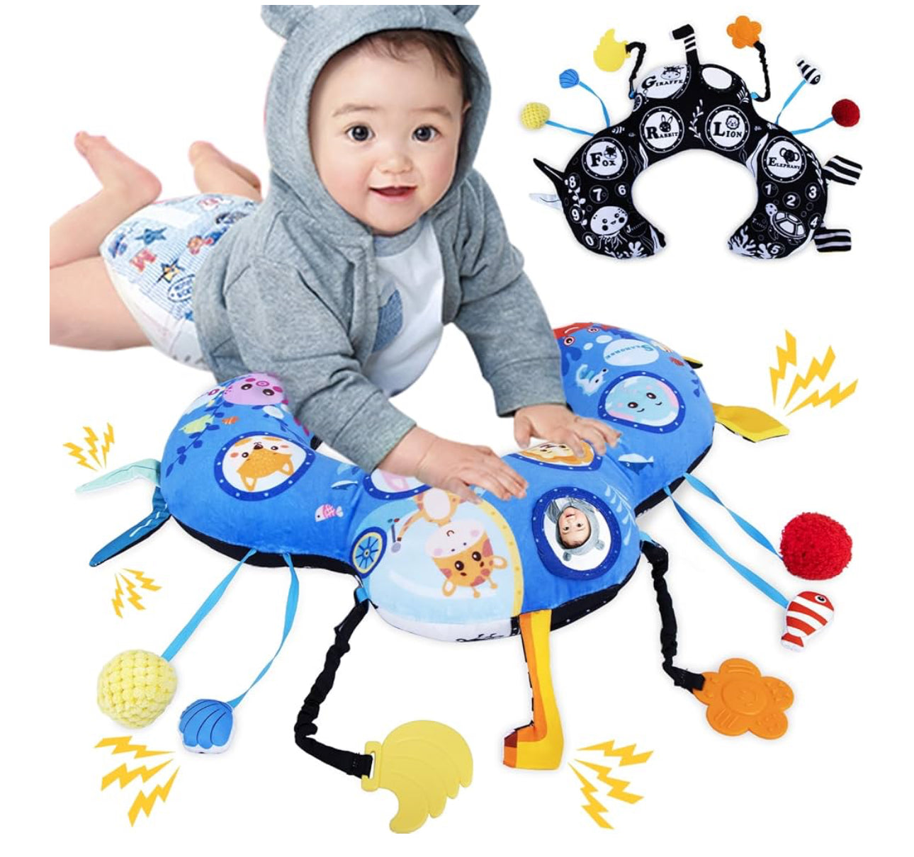 Tummy time pillow