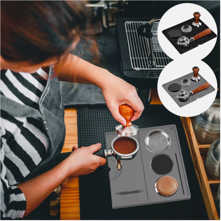 Espresso Tamping Station Mat