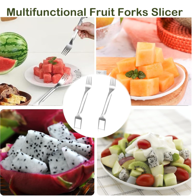 2-in-1 Stainless Steel Fruit Cutter