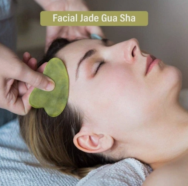 Jade Roller And Gua Sha Set