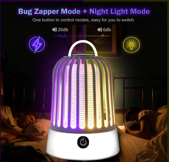 Mosquito Killer Lamp, USB Electric Mosquito Killer Fly Killer for Home Indoor