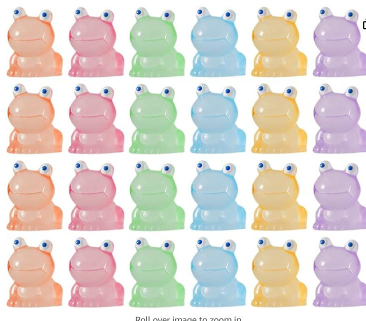 Glow In The Dark Mini Frogs