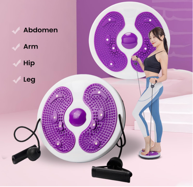 Twist Waist Disc Balance Board, Waist Slimming Rotating Disc