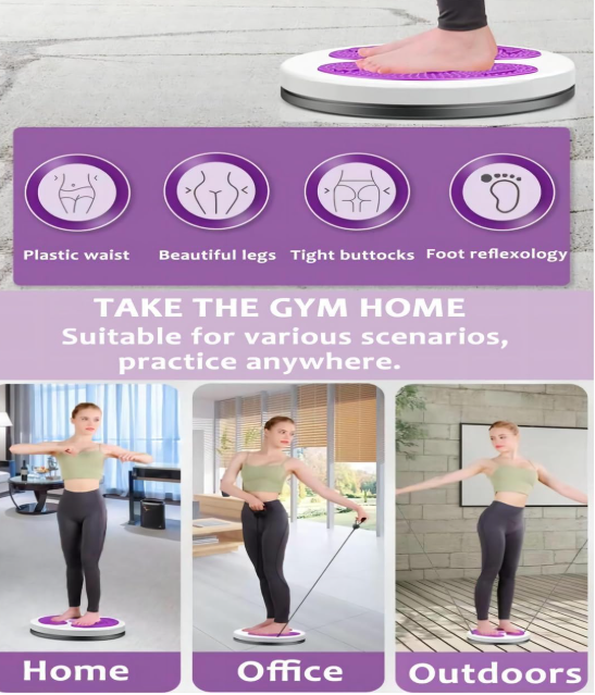 Twist Waist Disc Balance Board, Waist Slimming Rotating Disc