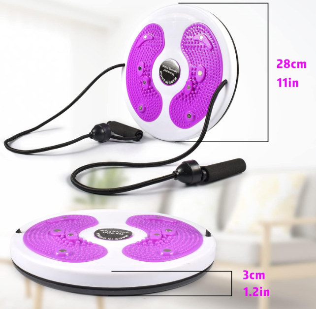 Twist Waist Disc Balance Board, Waist Slimming Rotating Disc