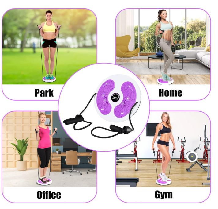 Twist Waist Disc Balance Board, Waist Slimming Rotating Disc