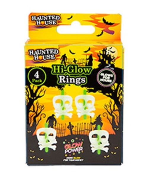 Hi-Glow Halloween Rings