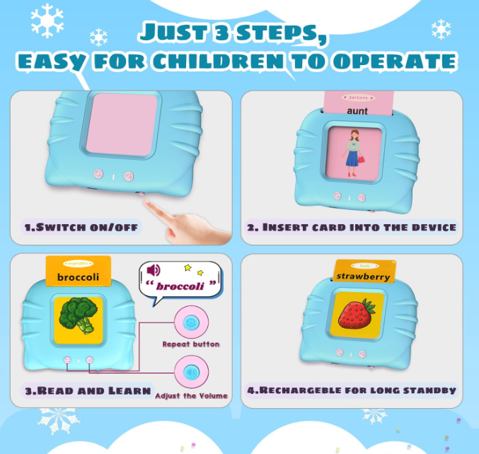 Talking Flash Cards, Toddler Toys