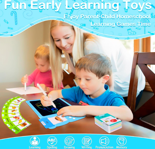 Talking Flash Card With Drawing Board