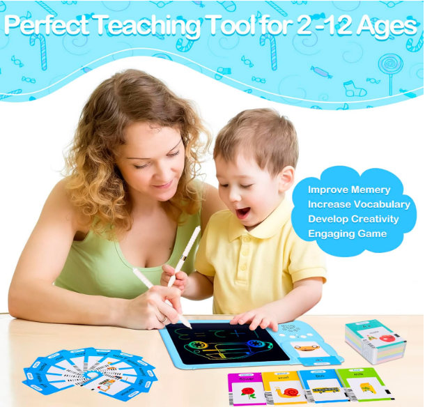 Talking Flash Card With Drawing Board