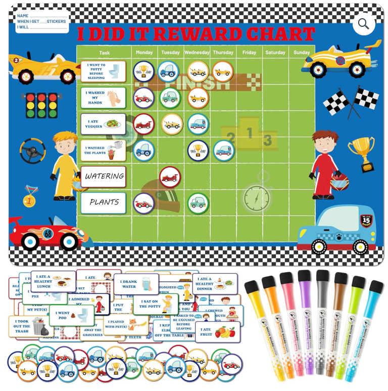 Children's Magnetic Reward Chart