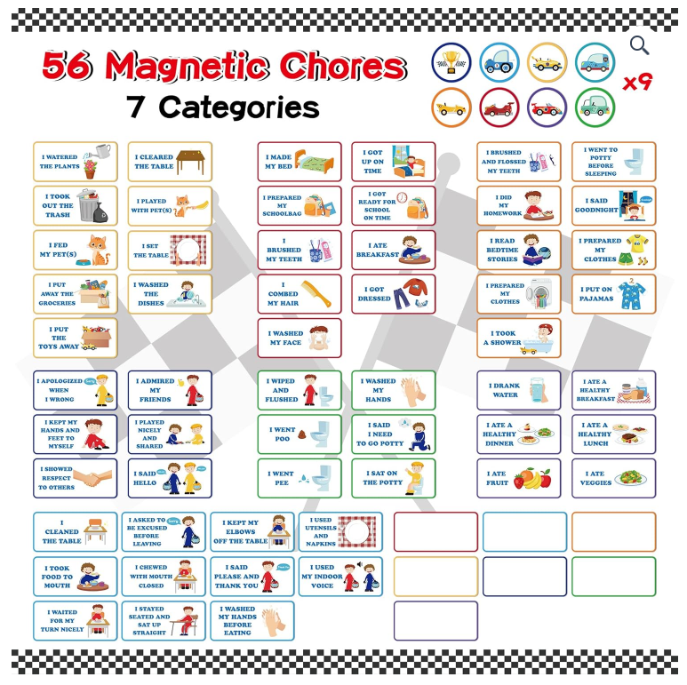 Children's Magnetic Reward Chart