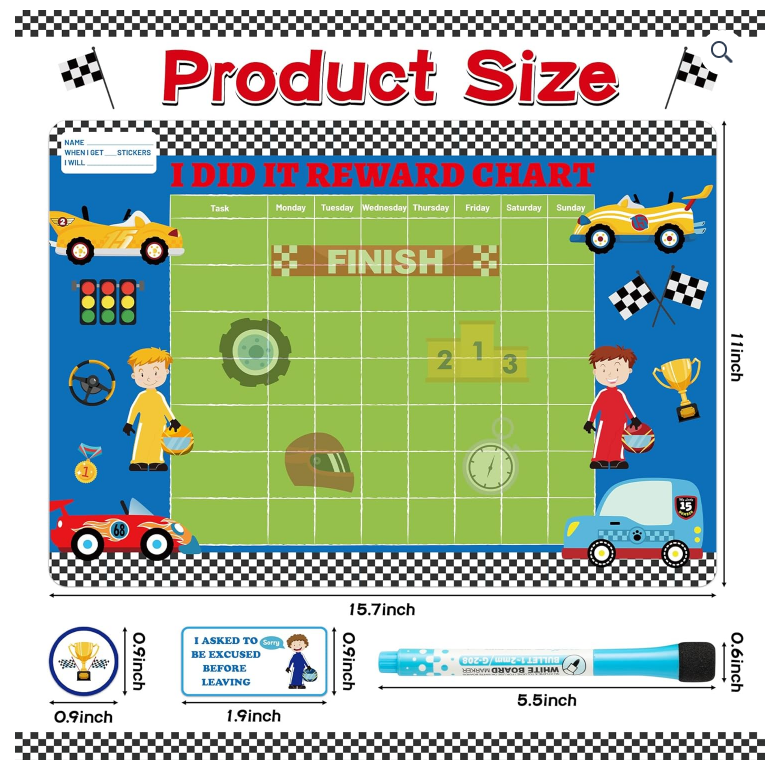 Children's Magnetic Reward Chart