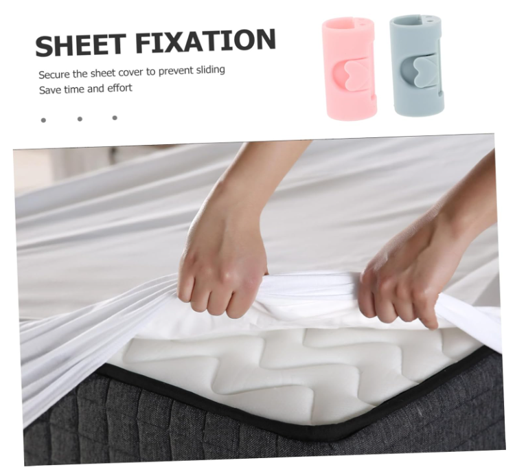 Quilt Fastener Clips Mattress Clips for Fitted Sheets Bed Sheet Clips Smooth Surface to Prevent Scratches
