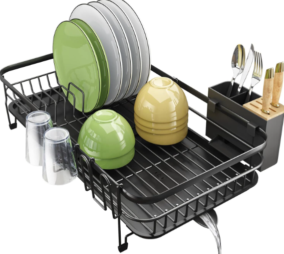 Adjustable Stainless Steel Dish Rack