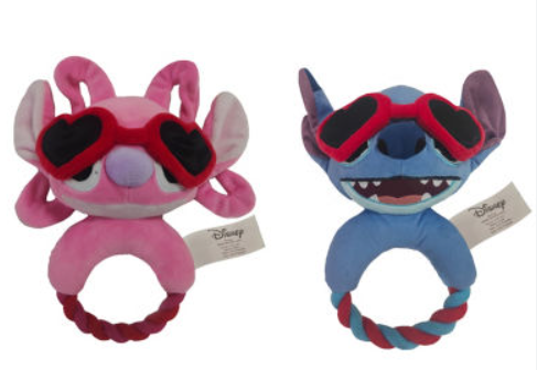Stitch/Angel Valentines Dog Toy