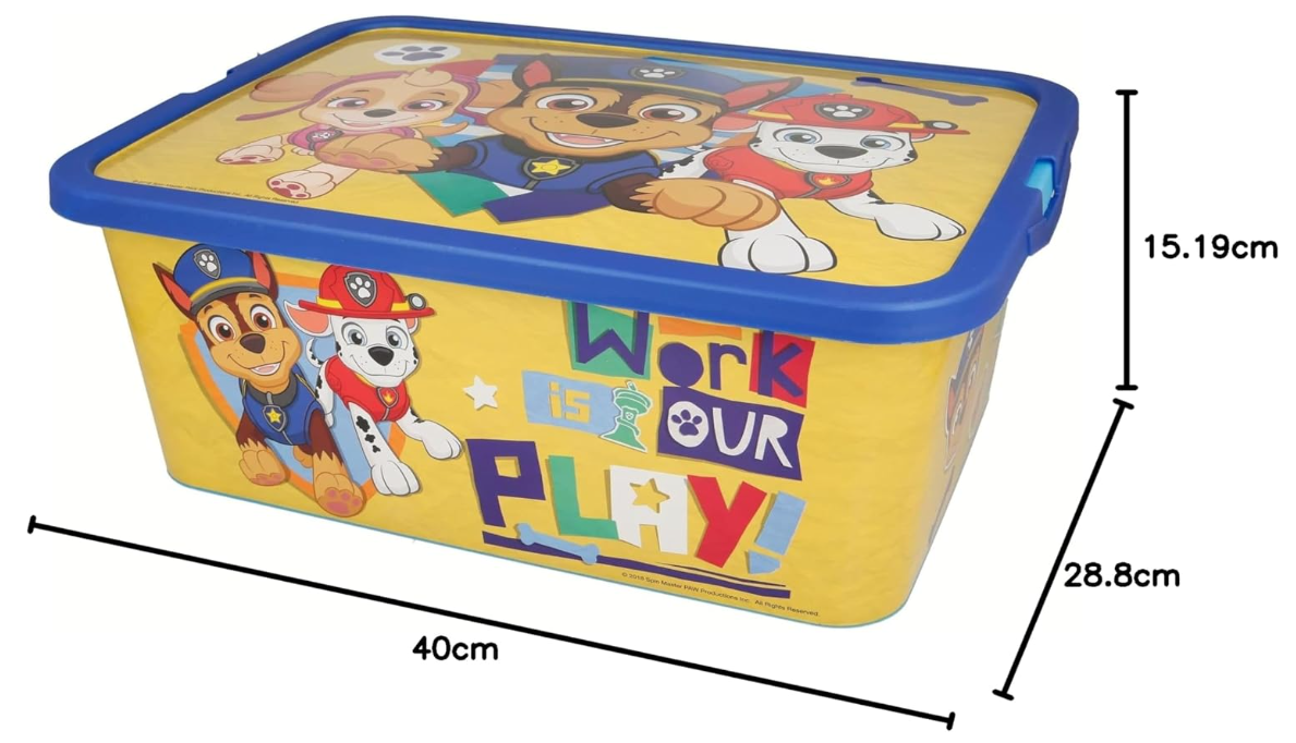 Paw Patrol Storage Box 13L