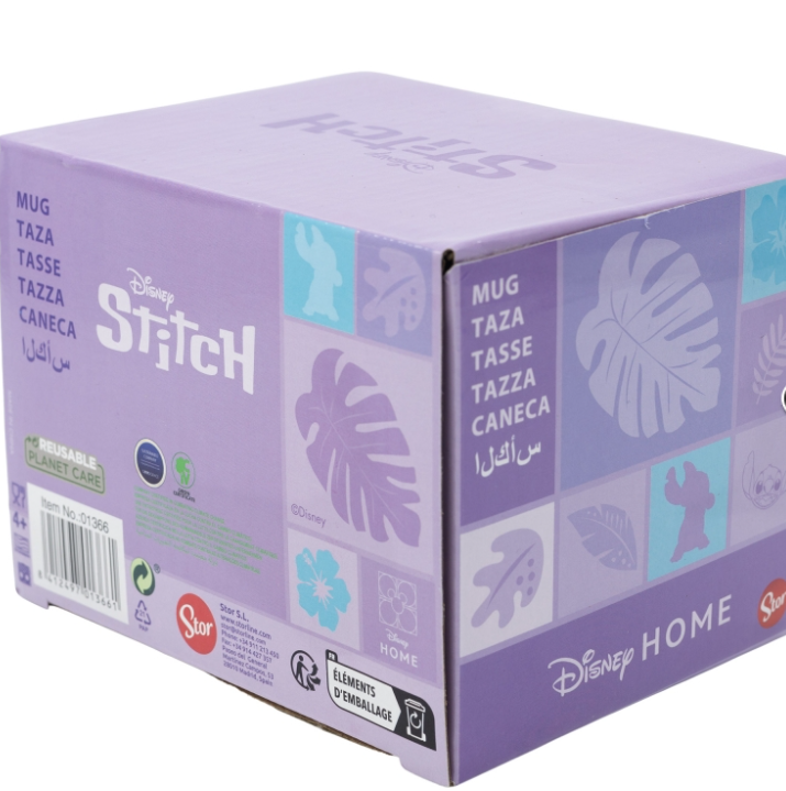 Stitch Ceramic Mug in Gift Box