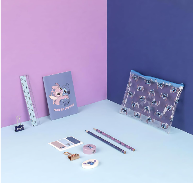 Lilo & Stitch Kids School Stationery Set