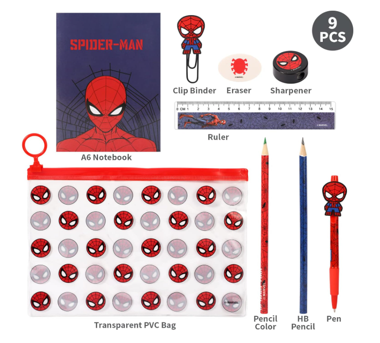 Spiderman Stationary Set