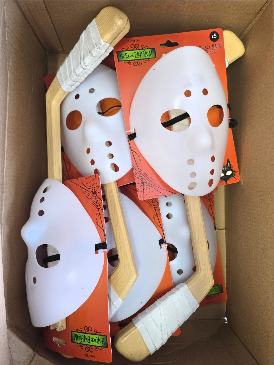 Box of 6 hockey masks