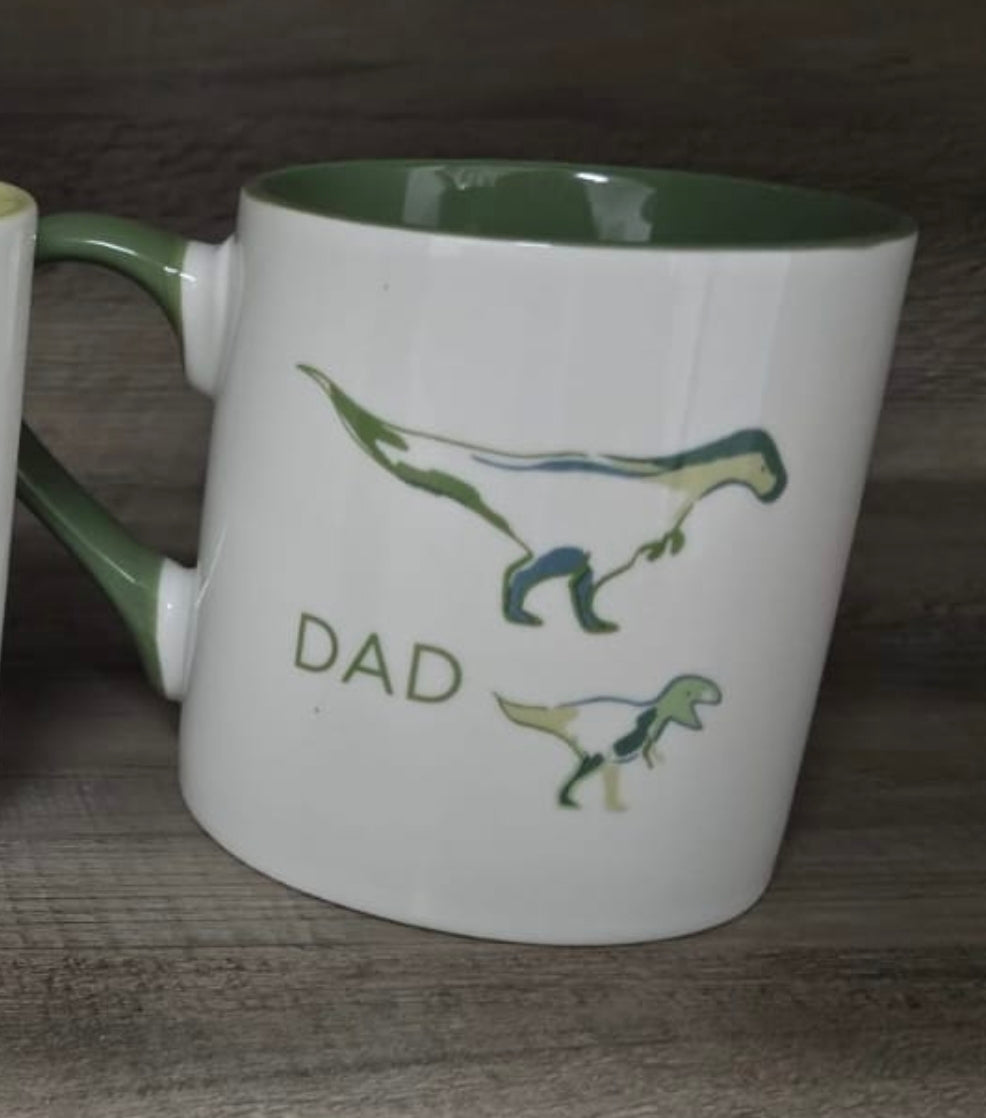 Dinosaurs dad cup