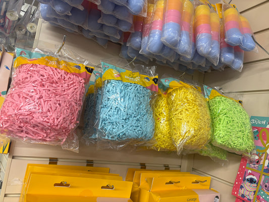 Shredded tissue paper