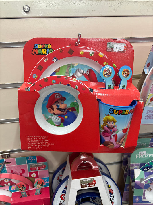 Super Mario Dinner Set
