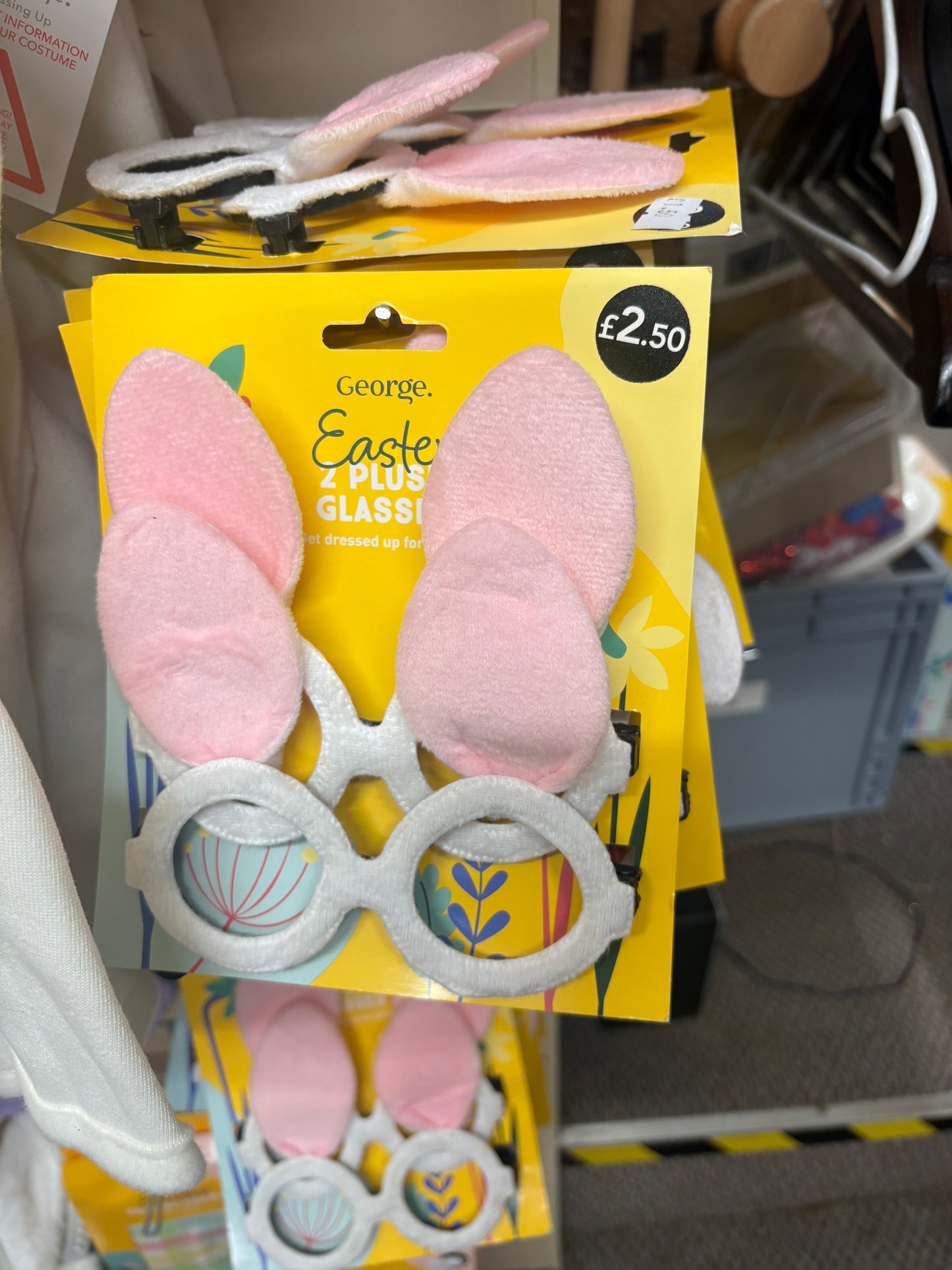 Pack of 2 bunny glasses