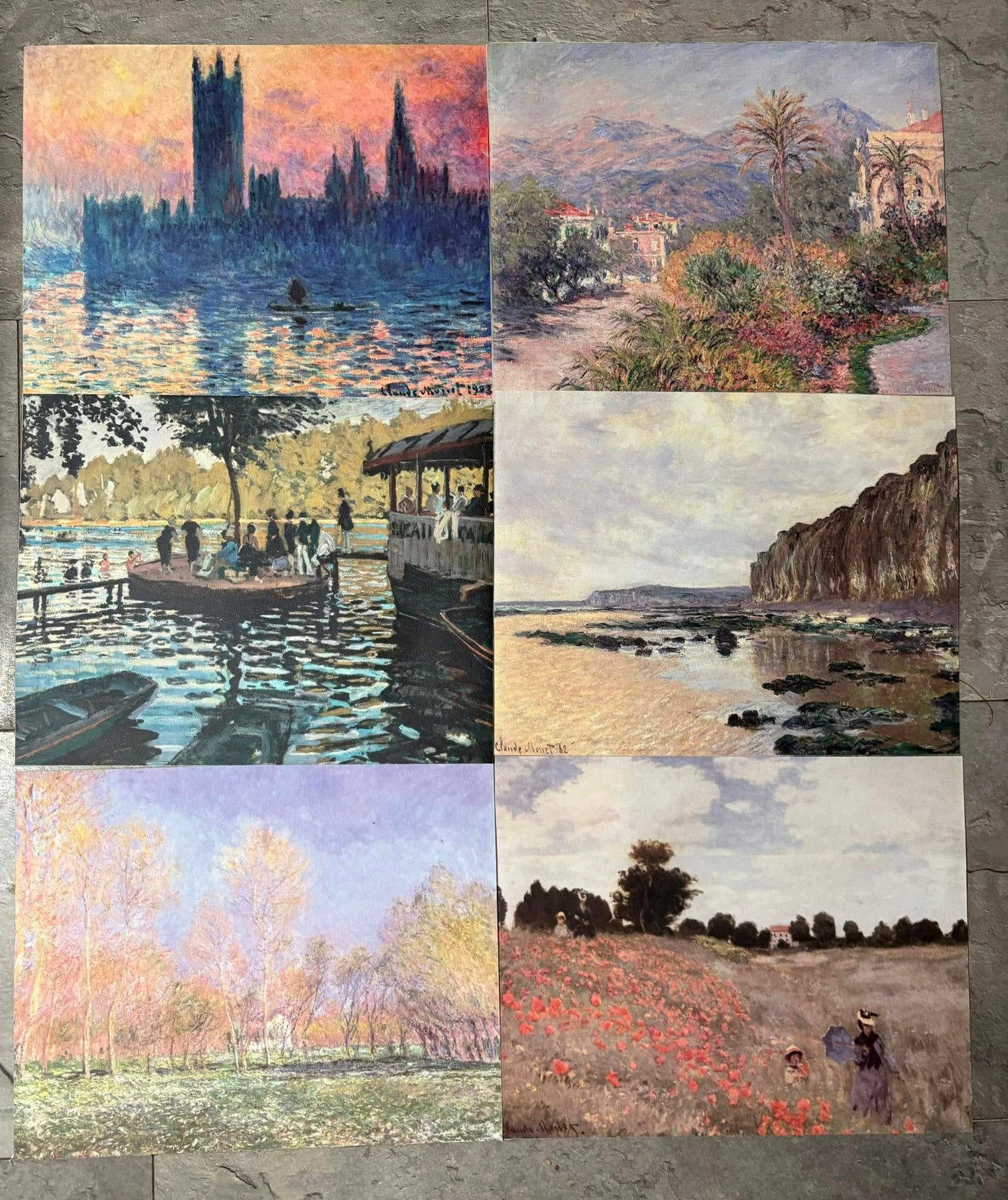 Wall Art Pack of 6 Images