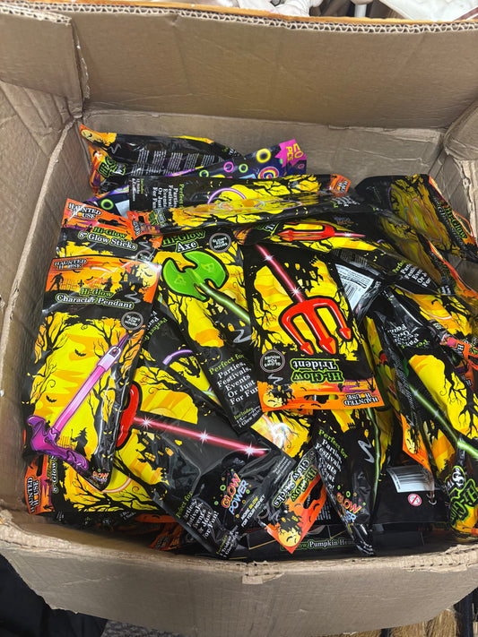 Random glow sticks