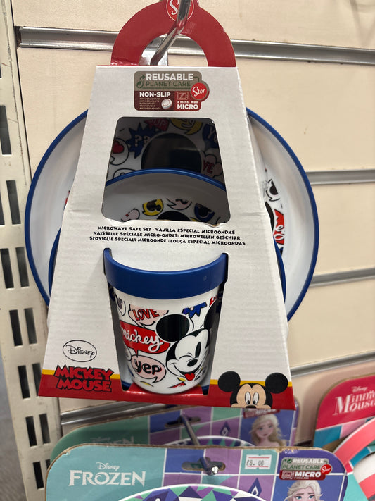 Mickey Mouse Dinner Set
