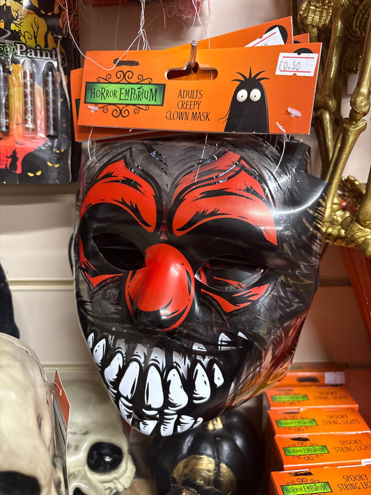Adult Creepy Clown Mask