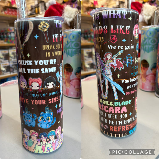 KPOP Demon Hunter Tumblers