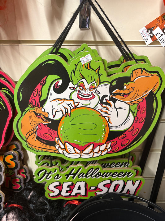 It’s Halloween Sea-son sign