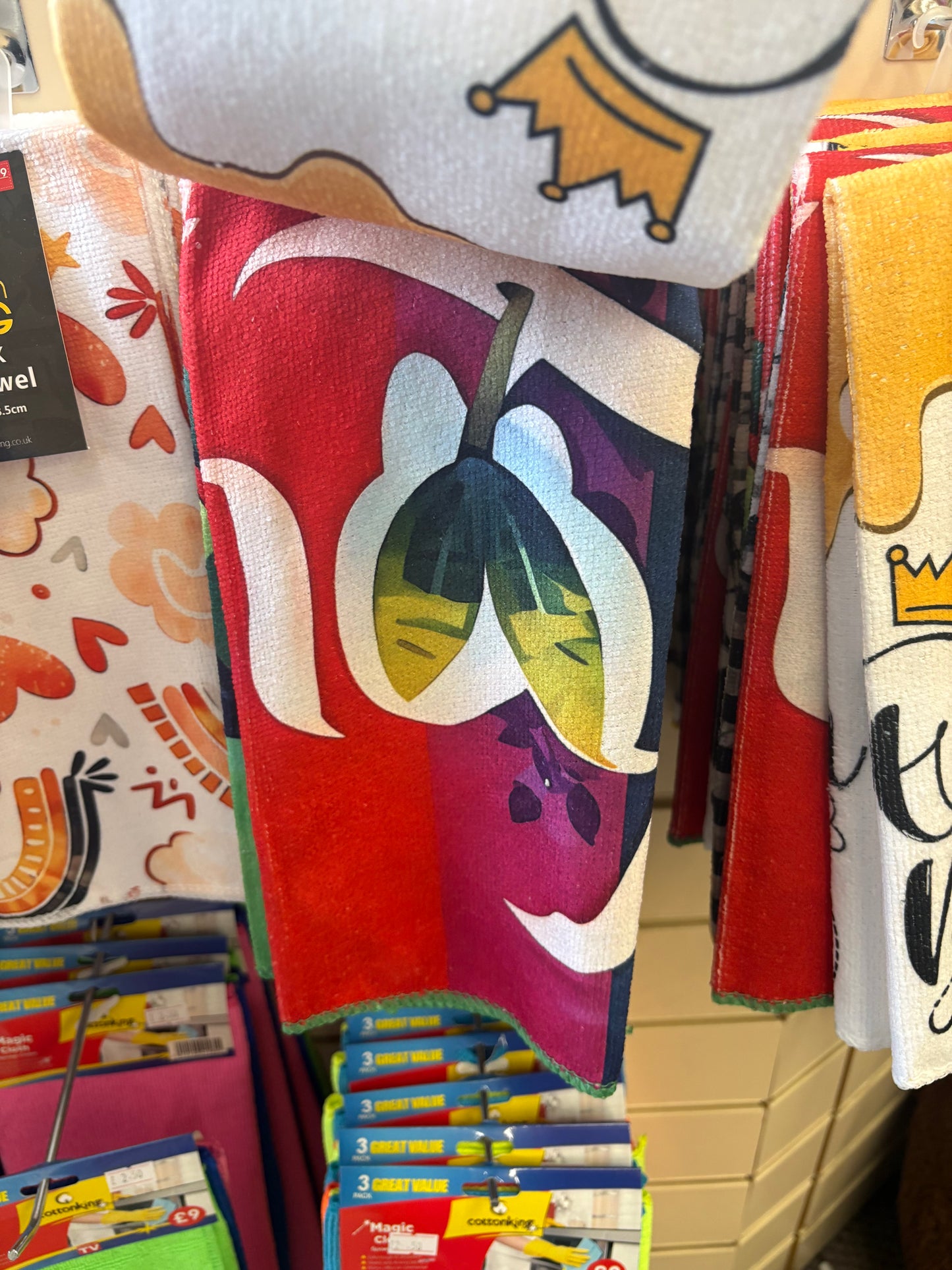 Pack of 3 tea towels