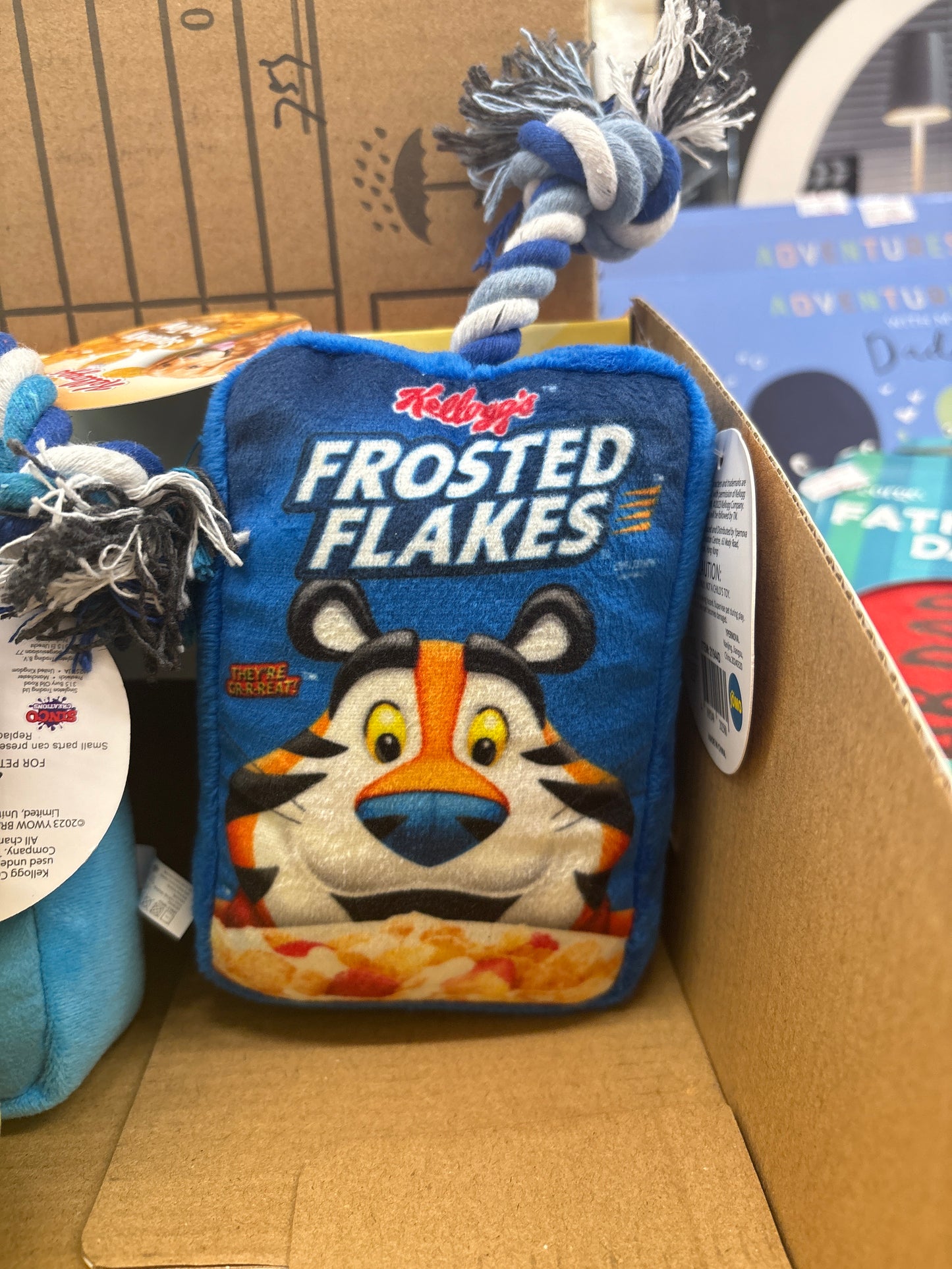 Kelloggs Squeaky Dog Toy