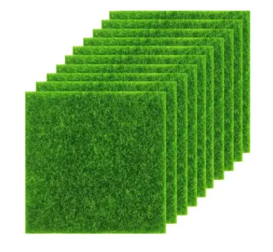 10pcs artificial grass mat