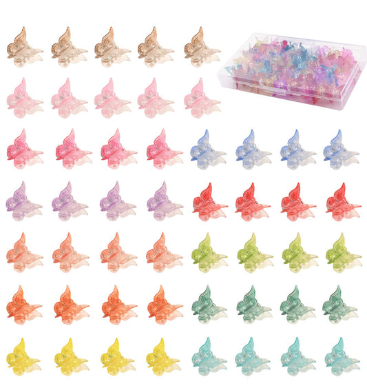 50 Butterfly Clips