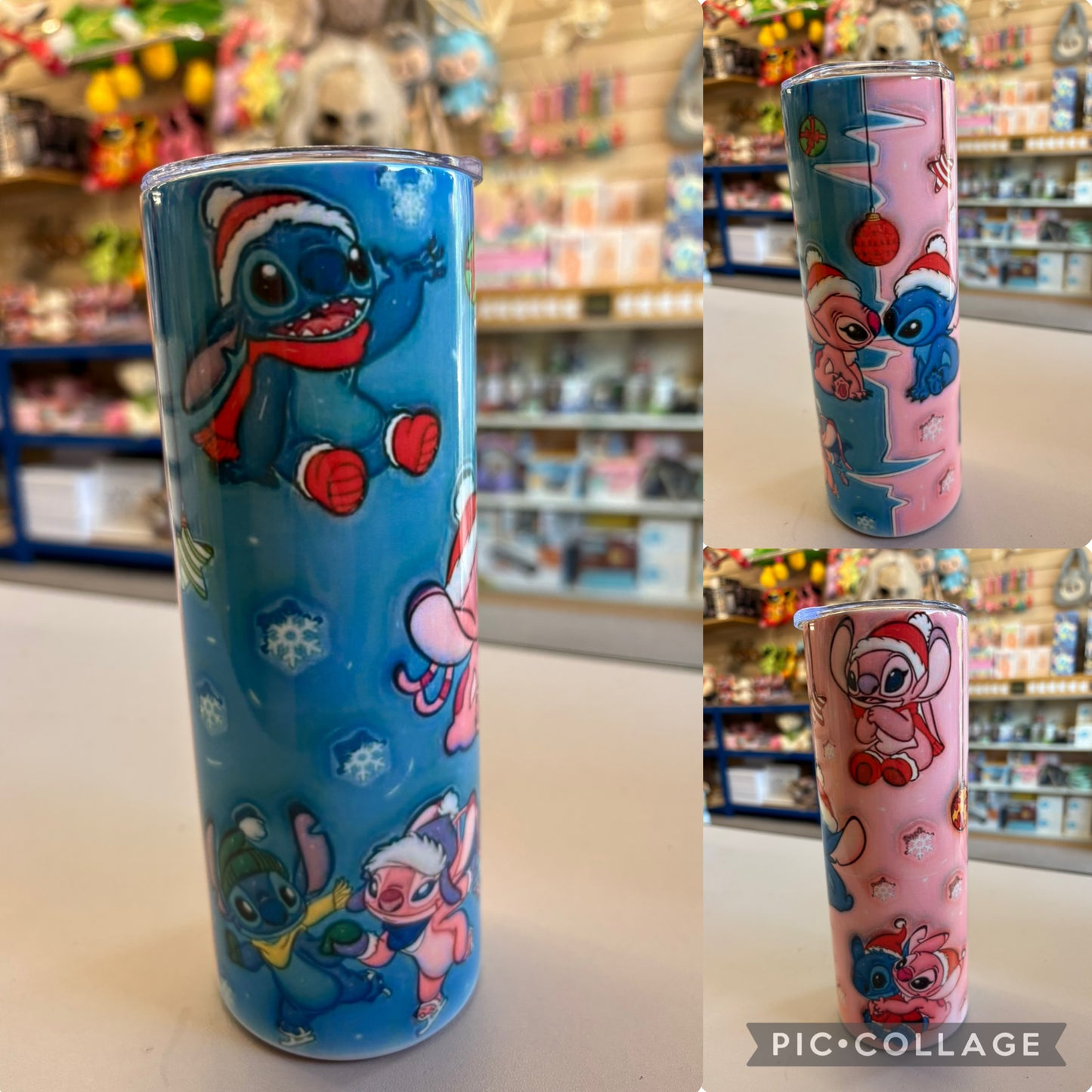 Christmas tumblers