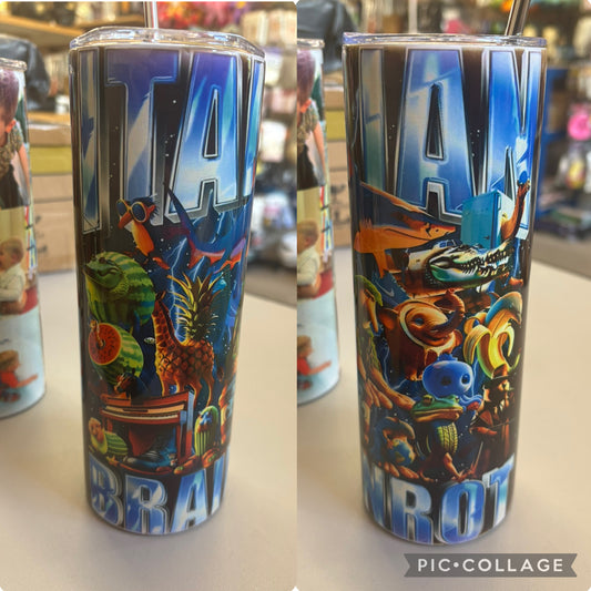Italian brainrot tumbler