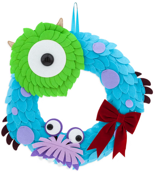 Monsters Inc. Christmas Wreath