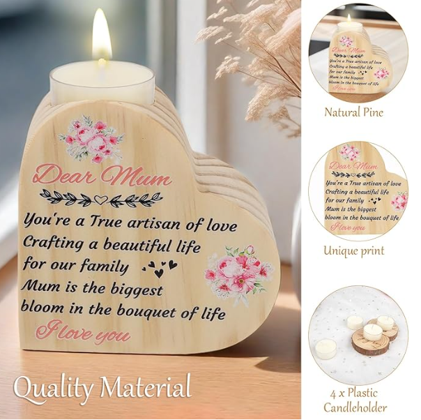 Mum Candle Holder Gift